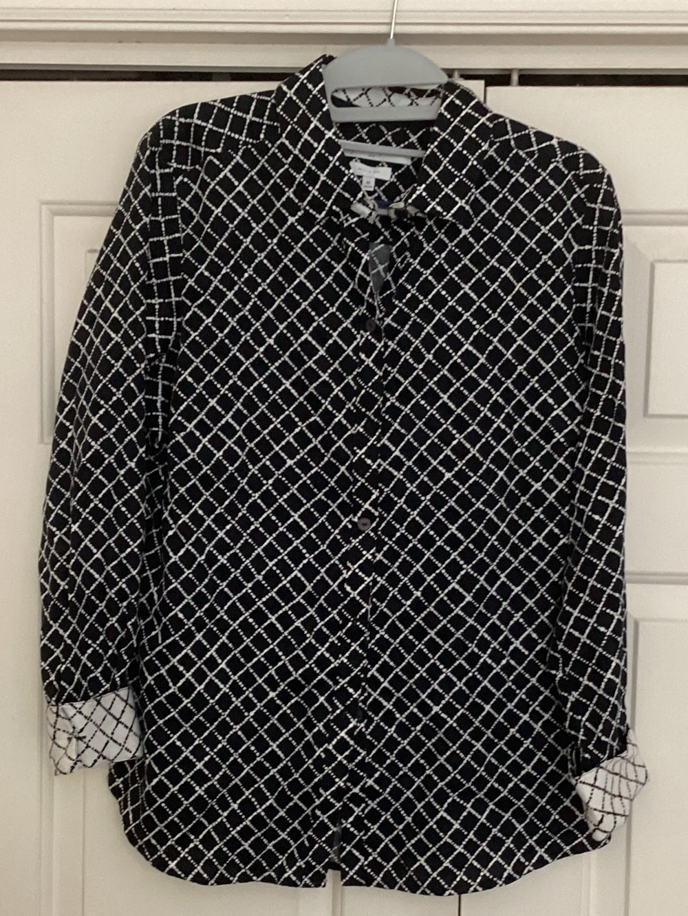 Foxcroft Wrinkle-Free Button-Up Shirt, Size 10